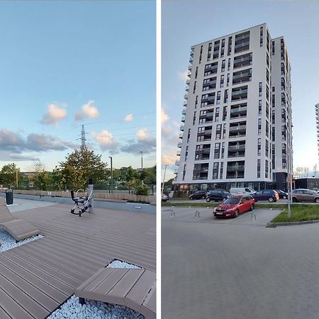 Elegant 3City Apartment With Parking In Gdansk By Noclegi Renters Exteriör bild