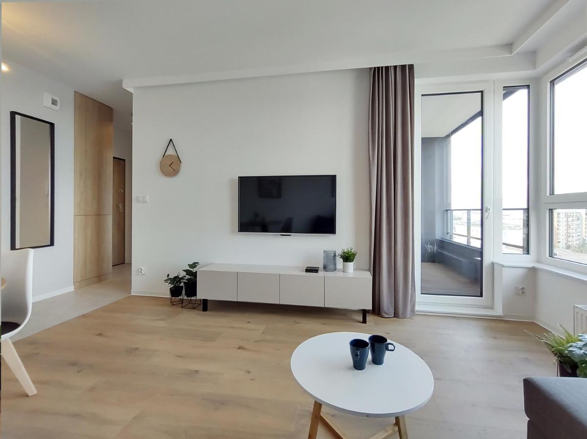 Elegant 3City Apartment With Parking In Gdansk By Noclegi Renters Exteriör bild