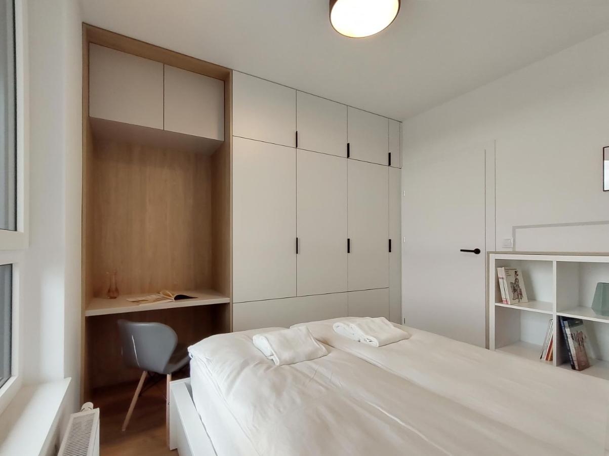 Elegant 3City Apartment With Parking In Gdansk By Noclegi Renters Exteriör bild