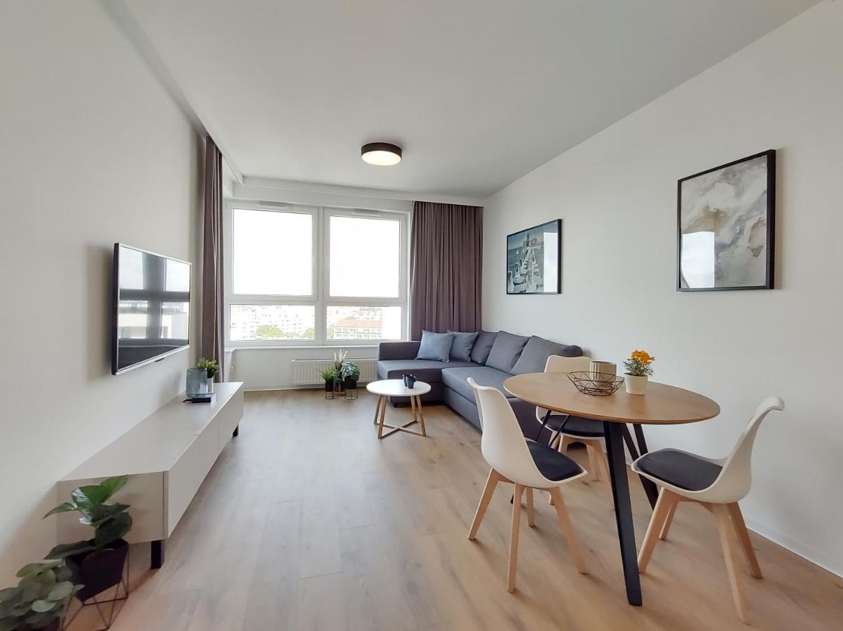 Elegant 3City Apartment With Parking In Gdansk By Noclegi Renters Exteriör bild