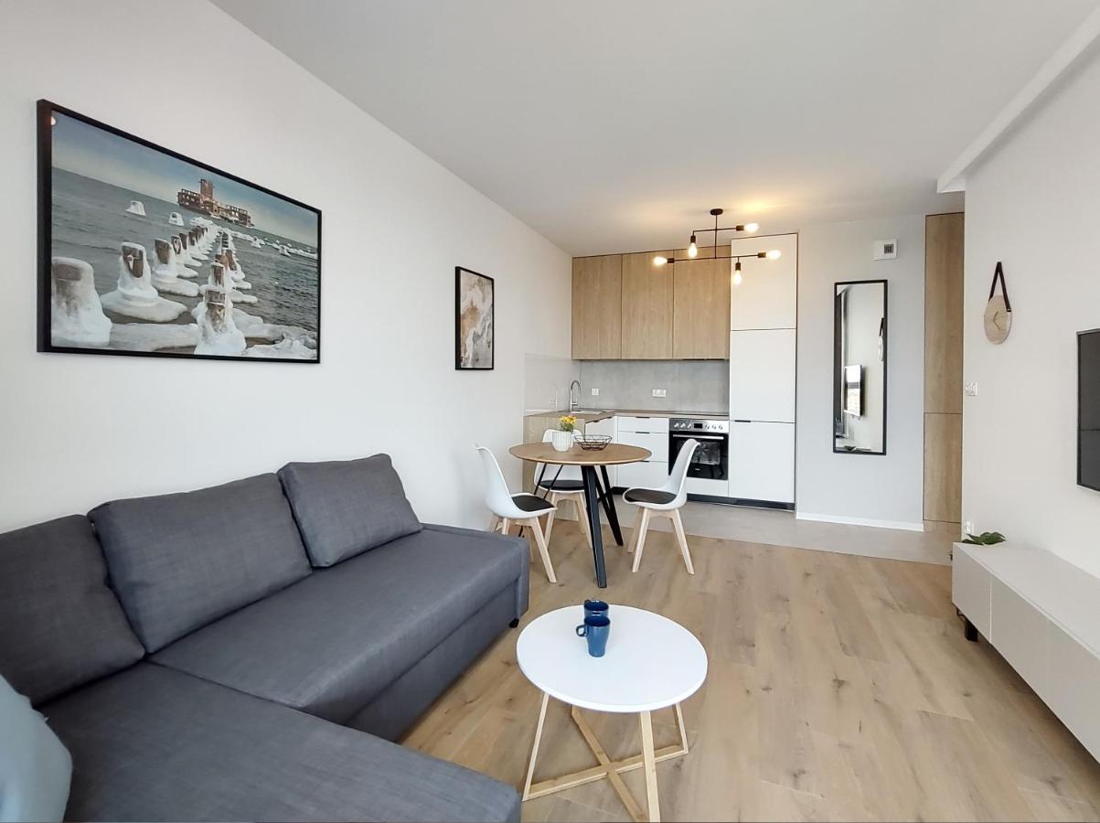 Elegant 3City Apartment With Parking In Gdansk By Noclegi Renters Exteriör bild